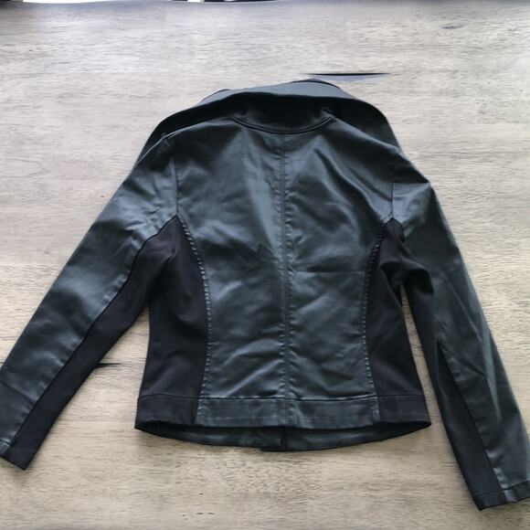 White House Black Market Coated Moto Jacket - SP - Picture 4 of 9